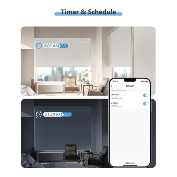 Wlan Rolladenschalter Modul mit [PROZENT FUNKTION] - Smart Steuerung für Rolladen Vorhänge & Jalousien - APP & Sprachsteuerung - Rolladen Schalter für effiziente Motorsteuerung
