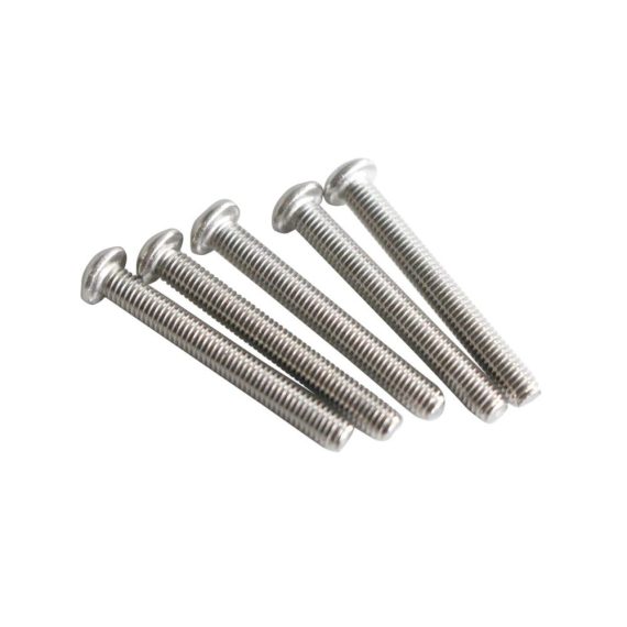 Edelstahl Abstandsschrauben Set (5/10/20/50 Stück) - Sechskant-Innensechskant Knopfkopf M2-M10 ISO7380-M8 304 A2 Edelstahl - 10 mm Länge 5PCS M8 inklusive