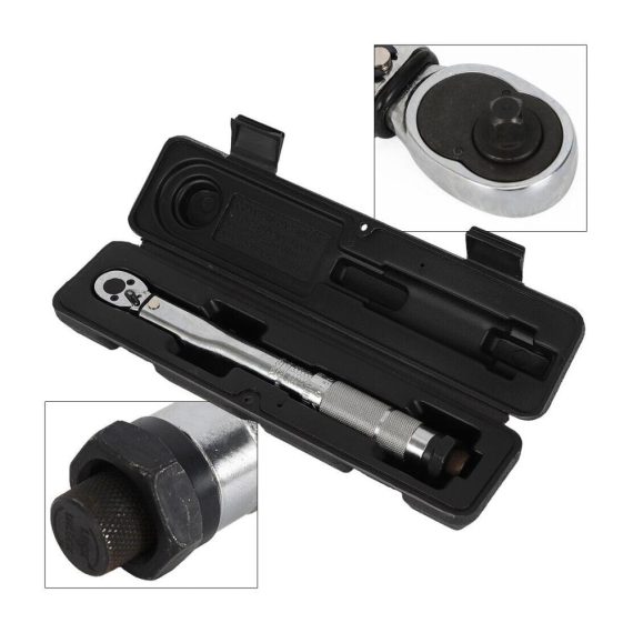 Drehmomentschlüssel 1/4 Zoll 5-25 Nm - Profi-Tool für präzise Auto- und Fahrradarbeiten Ratsche Handwerkzeug für sicheren Reifenwechsel ideal für Motorräder