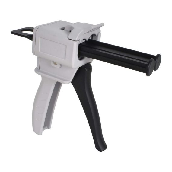 AB-Epoxid Dosierpistole 50 ml - Präzise Kartuschenpistole für 11 Mischverhältnis - Griffdesign für einfache Handhabung - Klebepistole für professionelle Anwendung
