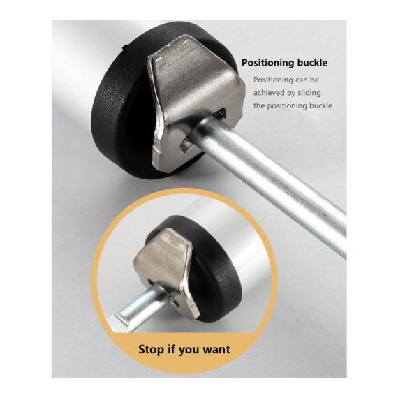 Hydraulic Automatic Door Closer for Residential and Commercial Use - Aluminum Alloy Body Holds Open Easy Installation - Supports 35kg Doors