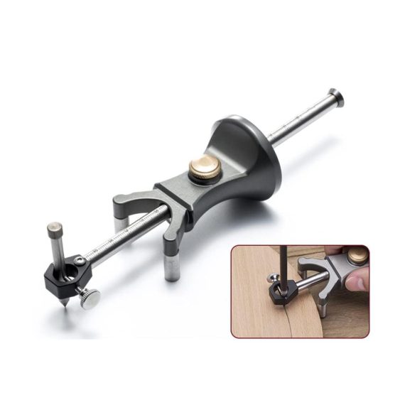 Holzbearbeitungs-Reißnadeln Präzises Anreißwerkzeug für Linear- und Arc-Designs - Multifunktionales Scriber Tool für DIY Holzbearbeitung mit Parallel Line Drawing Funktion
