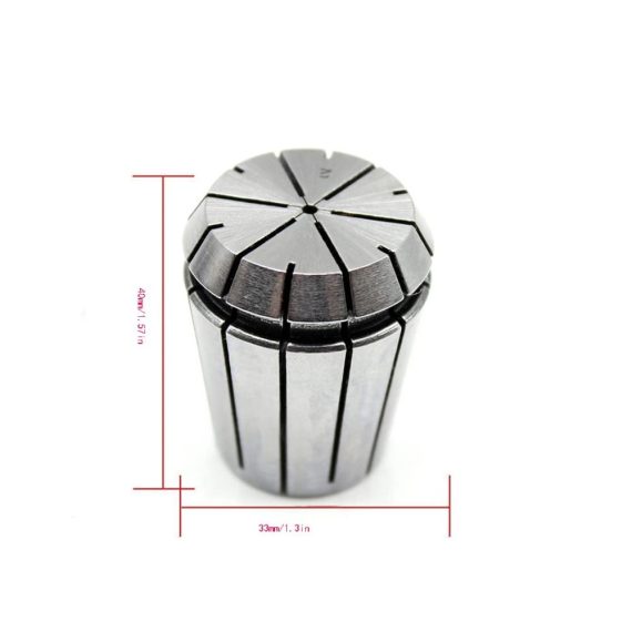 Spannzangen 21 Set MT2 ER32 M10 Präzisions-Spannzangenfutter mit Koffer – Spannbereich 1-20mm für präzises Arbeiten