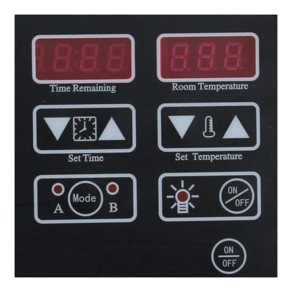 Digitale Saunaofensteuerung 3-9 kW | Externer Controller für Saunen mit 380V-415V-Anzeige