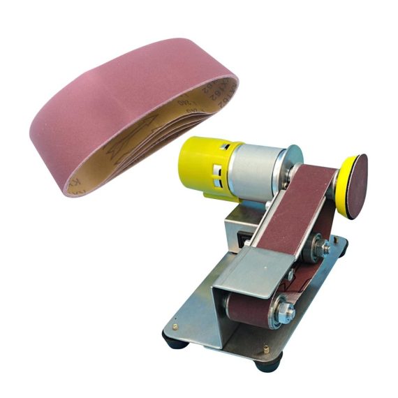 25 Stück Aluminiumoxid Schleifbänder - 50mm x 686mm Körnungen 80/120/150/240/400 für Bandschleifer