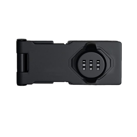 3-stellige Kombinationscode Zahlenschlösser für Schränke - Keyless Sicherheitsschlösser für Haushalt und Möbel (2er Pack Schwarz