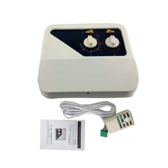 Cozyel 9KW Elektro Saunaofen - Wandmontage Edelstahlmantel Außensteuerung - Ideal für 9-14m³ Saunaräume Zuhause SPA & Dusche - 380V Trockensauna Heizung (32-210 ℉