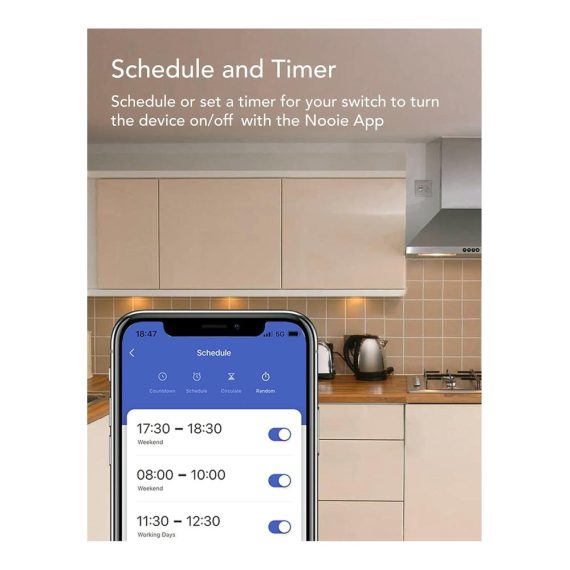 2er Pack Smart Steckdosen mit Strommessung für Alexa & Google Home - Fernsteuerung Sprachaktivierung Zeitplanung - Kompatibel mit 24-G-WLAN 10A Leistung