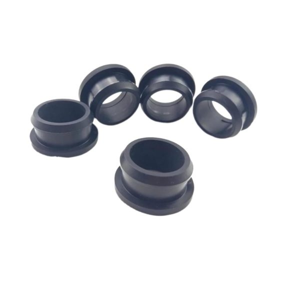 Gummi Schutzkappen Set Schwarze Snap-on-Lochstopfen Drahtkabel-Verdrahtungsbuchsen O-Ringe Dichtungen - 2–30 mm - 4 Stück A16mm (E 12mm