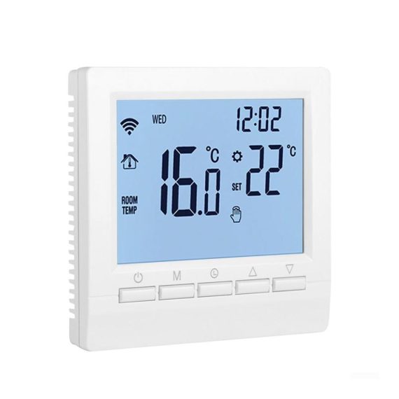 Programmierbarer Tuya Wifi LCD Smart Thermostat für elektrische Fußbodenheizung - Sprachsteuerung 16A