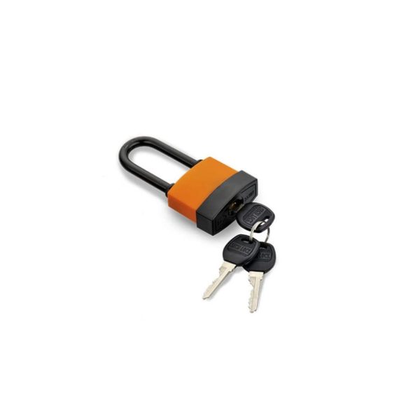 Wasserdichtes Vorhängeschloss mit 45mm langem Bügel - Ideal für Gym Locker Schule Garage Zaun und Schuppen - Inklusive 3 Schlüssel