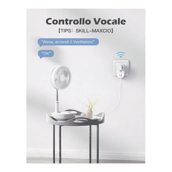 1er Pack Smart & Ferngesteuerte Stecker Intelligenter Smart Plug für einfache IT-Steuerung