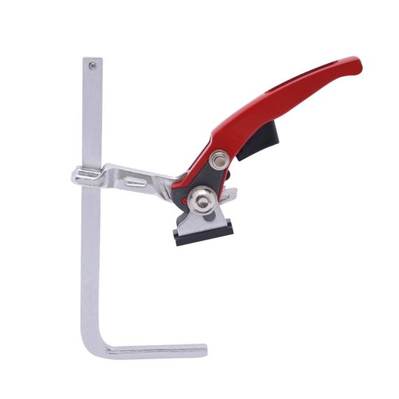 Hebelzwingen Set 2 Stück 160mm Schnellspanner für Schleifen und Präzisionsschneiden - Tischzwingen mit 60mm Spanntiefe Ratschenklemmen