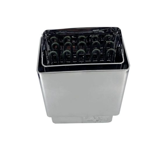 Cozyel 9KW Elektro Saunaofen - Wandmontage Edelstahlmantel Außensteuerung - Ideal für 9-14m³ Saunaräume Zuhause SPA & Dusche - 380V Trockensauna Heizung (32-210 ℉