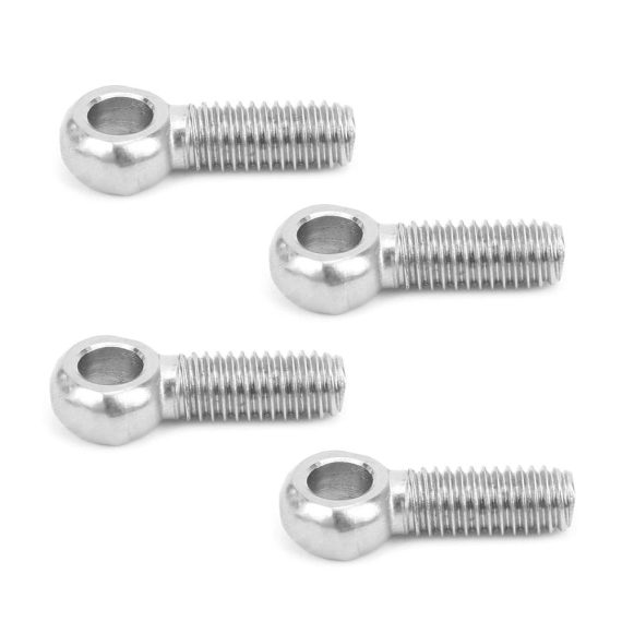 Augenbolzen 20er Set - Ringschraube aus 304 Edelstahl für schwere Maschinen korrosionsbeständig Schulter M6