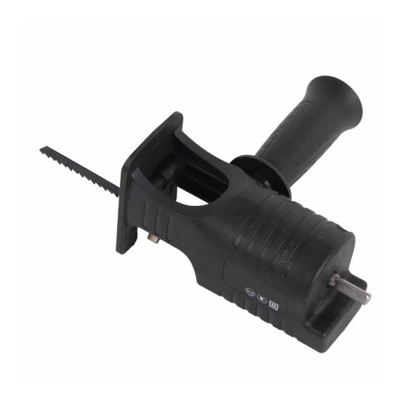 Elektrischer Bohrer zu Säbelsäge Adapter Set - Tragbarer Säbelsägen-Adapter mit 3 Sägeblättern (Schwarz