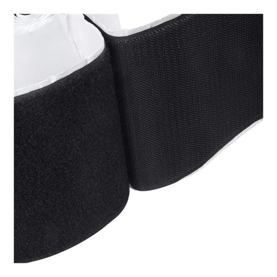Selbstklebendes Nylon-Befestigungsband Haken und Schlaufen - rund runder Aufkleber weiß/schwarz Münzen starker Kleber (10/15/20/30 mm) - 1 Paar 1 Meter - Vielseitige Befestigungslösung für Haushalt und Handwerk - Selbstklebendes Gewebeband für mühelose Anbringung und sicheren Halt