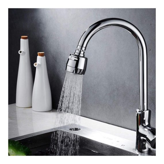 360 ° schwenkbarer Luftsprudler Wasserhahn - Wassersparender Strahlregler für Waschbecken mit erweitertem Bubbler Tap Belüfter und Doppelfunktionalität