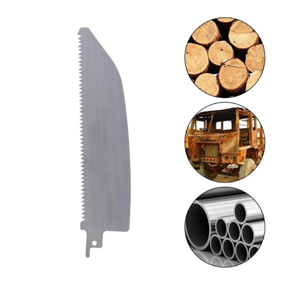Astsägen Handsäge Bügelsäge Baumfällsäge - Hochleistungs-Sägeblätter für Holz Fleisch Knochen und Metall - 1pc Fish-Shape Reciprocating Saw Blade - Effiziente Säbel Sägeblätter für vielseitige Schneidwerkzeuge