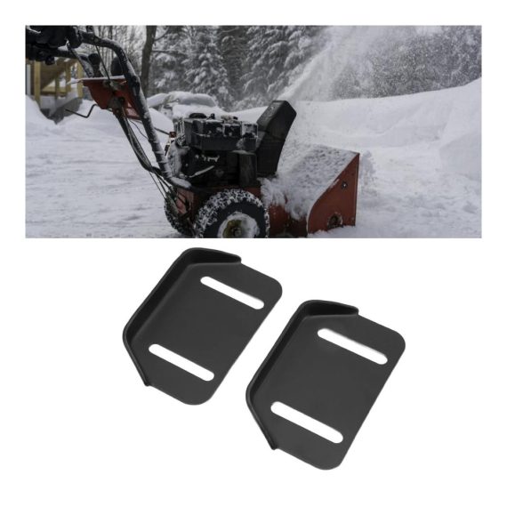 Schneefräsen-Gleitschuhe Set für MTD 784-5580 – 2 Stück Höhenverstellbare Gleitplatten Ersatz-Kit mit Hardware für Schneefräse-Werfer
