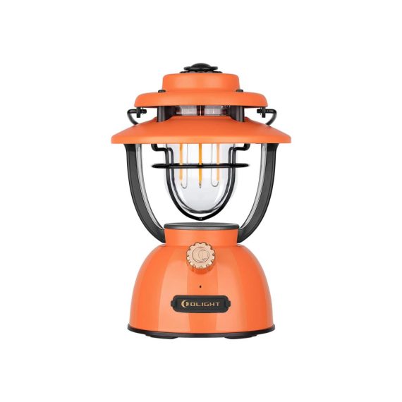 Retro-Stil LED Campinglaterne - Dimmbar USB Wiederaufladbar 300 LM Notstrombank - Halloween Deko Garten Camping - Kleegrün