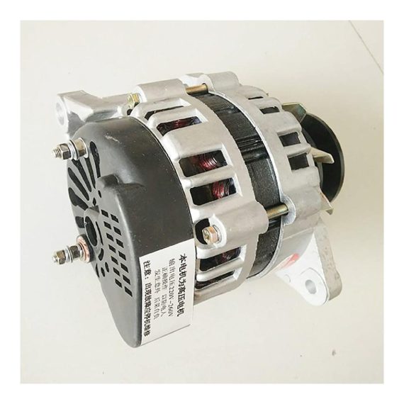 Kniehebelspanner SINGID - Kraftvoller 220V Haushalts-Riemenscheiben-Generator mit Permanentmagnet und 1500W Konstanter Spannung - Reine Kupferwicklung für Effizienz und Langlebigkeit