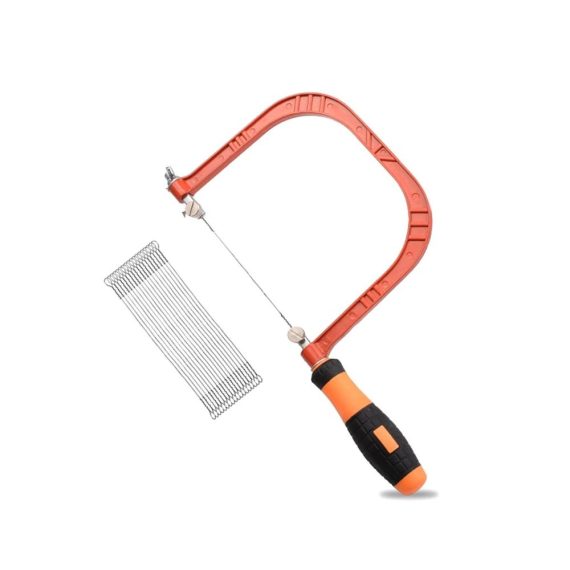 5-Zoll Kreissägeblätter Set für Hand-Kopiersäge & Fret-Säge - 20 Ersatzklingen 125mm Rahmentiefe 130mm Klingenlänge - Holzbearbeitungszubehör