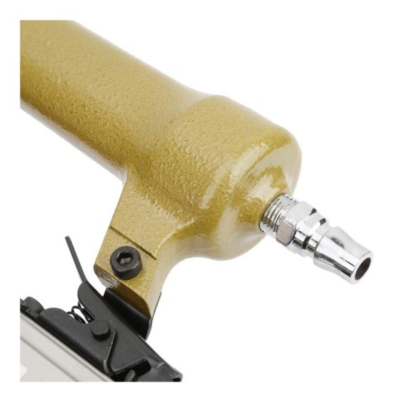 Pneumatischer Nagler & Tacker für Holzbearbeitung - Luftnadelnagler 10-25mm Dekorationshalterung professionelle Nagelpistole