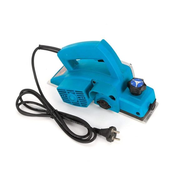 Elektro Hobelmaschine 800W - Tragbarer Handhobel für Holzbearbeitung mit Hobelmesser