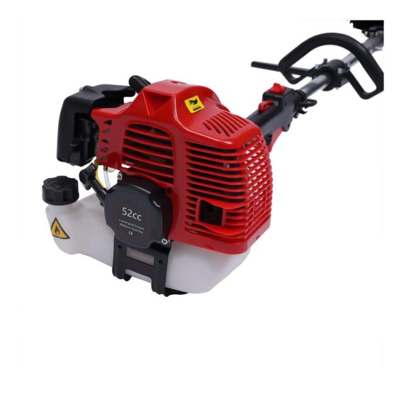 Benzin Schneefräsen Set 52CC 2-Takt Motor Elektrischer Besen Schneeschieber - Kraftvolle 2.3PS Kehrmaschine für effiziente Schneeräumung