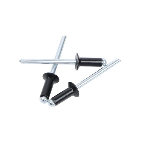 Schwarze Popnieten Hochwertige Aluminium Blindnieten 30/50 Stück Senkkopf Standardtyp 2 Größen 24 mm - 40 mm in verschiedenen Farben und Längen erhältlich (3x8 mm 4x12 mm). Ideal für diverse Anwendungen