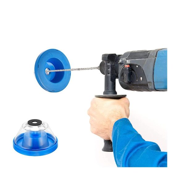 Staubschutz-Set für Bohrmaschinen Dingzing 2 Stücke Scalable Staubfänger & Luftreiniger Staubdicht & Staubsammler für Elektrische Hammer - Perfekte Absauganlagen beim Bohren (2 Farben
