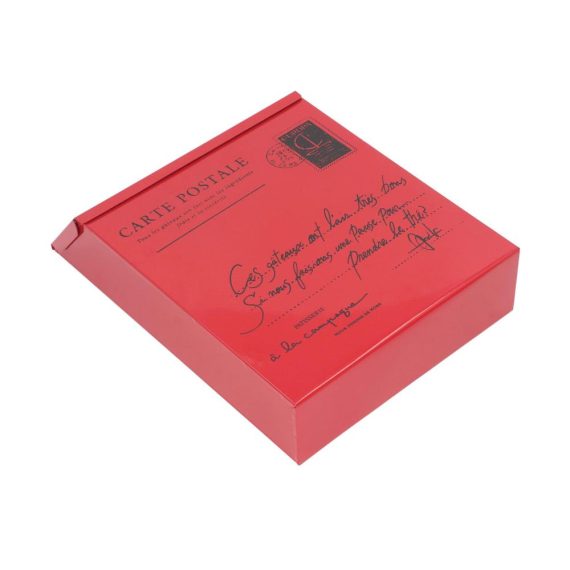 Wandmontierter Briefkasten aus Eisen – Rustikaler Stil Wetterfest mit 3 Haken – Kreative Hausnummern Langlebig für Zuhause